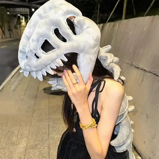 Skeletos™ Plush Dinosaur 🦖✨